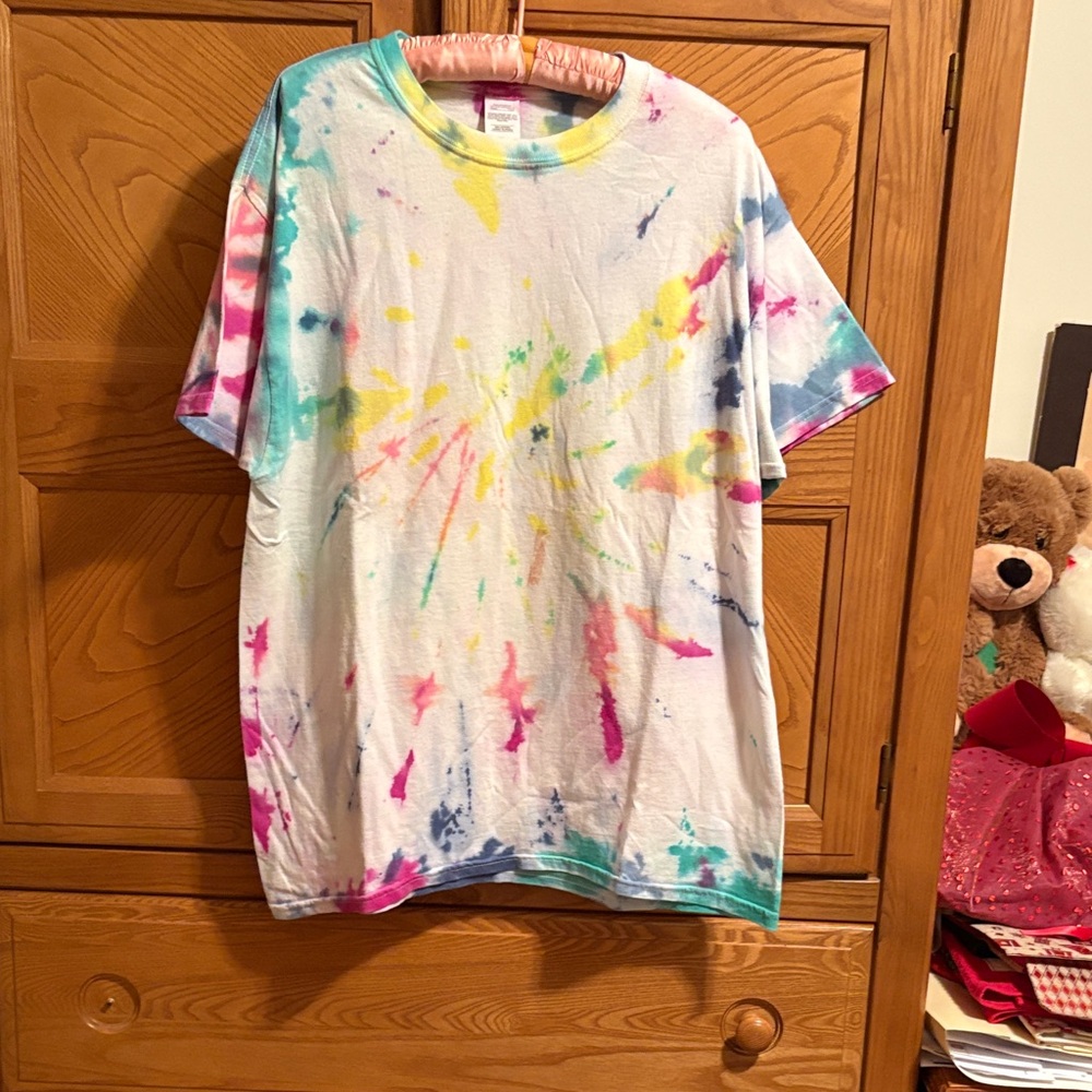Gildan Tie-Dye T-Shirt - Multicolor Splash